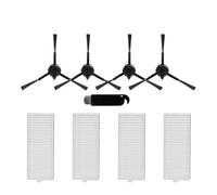 GRZPCJZM Pièces compatibles avec l'aspirateur Robot Rowenta X-PLORER 75 S+ RR8567WH RR8587WH : Brosse Principale, Filtre et Chiffon de Nettoyage.(034)