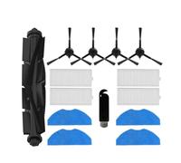 GRZPCJZM Pièces compatibles avec l'aspirateur Robot Rowenta X-PLORER 75 S+ RR8567WH RR8587WH : Brosse Principale, Filtre et Chiffon de Nettoyage.(038)