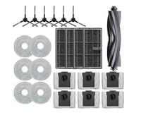 GRZPCJZM Sac Compatible avec Les modèles L10s Pro Ultra Heat / L10sUltra Gen 2 D20Ultra / Mova E30Ultra, Brosse latérale Principale, Filtre, Chiffon de Nettoyage(Lavender)