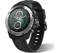 GS Explorer Montre GPS Multisports Connectée Homme Femme 1.32"", Fitness Watch with Sommei Cardiaque GPS Baromètre Surveiller SpO2 Boussole, Étanche 10ATM (Noir)