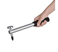 GS - Marteau de débosselage en aluminium avec pointe en plastique à visser - Marteau à main pour réparation de bosses de grêle