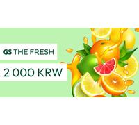 GS The Fresh Gift Card 2000 KRW