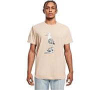 gs1 data protected company 4068059000002 Mt1926-seagull Sneakers Tee T-Shirt, Sable, 4XL Hommes