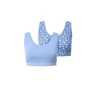 gs1 data protected company 4069787000005 2pcs Bustiers, Sweet Check Bra, Bleu givré, 62-64 Femmes