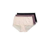 gs1 data protected company 4069787000005 Hipster, 3er-Pack, Spitze Culottes, Terre, 62-64 Femmes