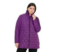 gs1 data protected company 4069787000005 Hyprar Steppjacke, Wasserabweisend, Stehkragen Vestes, Prune, 50-52 Femmes