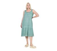 gs1 data protected company 4069787000005 Jerseykleid mit Volants und Eingriffstaschen Robe, Vert Mousse Clair, 48-50 Femmes