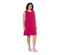 gs1 data protected company 4069787000005 Kleid, A-Linie, Jersey, V-Ausschnitt, Ärmellos Robe, Framboise foncée, 50-52 Femmes