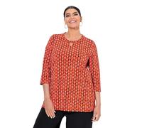 gs1 data protected company 4069787000005 Shirt Minimal Print, Paprika, 54-56 Femmes