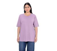 gs1 data protected company 4069787000005 T- Shirt, Rundhalsausschnitt, Relaxed, Halbarm, Lavande, 50-52 Femmes
