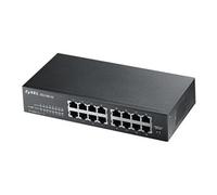Zyxel Switch Ethernet 16 Ports | Unmanaged+ Gigabit | GS1100-16