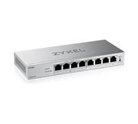 Zyxel Commutateur PoE 8 ports GS1200-8HPv3, 4 PoE+ 68W, Gigabit Manageable en Web, sans ventilateur
