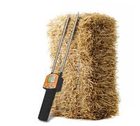 GS120A testeur d'humidité de foin sonde précise détection de température pour la Forage alfalfa LED automatique Portable testeur d'humidité de balle de foin