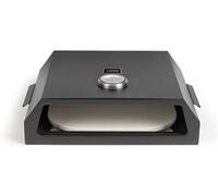 LIVOO Four à pizza pour barbecue GS149 – acier inoxydable, thermomètre intégré – Noir G