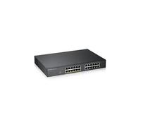 GS1900-24EP - Commutateur - intelligent - 24 x 10/100/1000 (12 PoE) - Montable sur rack, fixation murale - PoE (130 W)