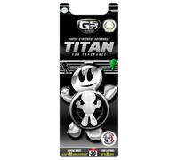 GS27 - Désodorisant Voiture à Clipser Titan 3D - Parfum Voiture 100 % Français - Aloé Vera