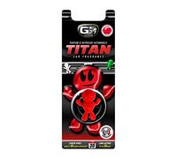 GS27 - Désodorisant Voiture à Clipser Titan 3D - Parfum Voiture 100% Français - Cerise