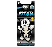 GS27 - Désodorisant Voiture à Clipser Titan 3D - Parfum Voiture 100% Français - Fraîcheur Polaire