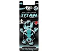 GS27 - Désodorisant Voiture à Clipser Titan 3D - Parfum Voiture 100% Français - Lagon