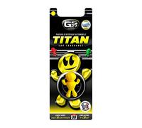 GS27 - Désodorisant Voiture à Clipser Titan 3D - Parfum Voiture 100 % Français - Monoï