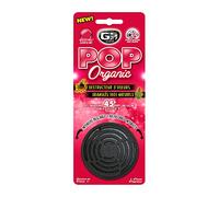 GS27 - Désodorisant Voiture Déocar Pop Organic - Parfum Voiture 100% Français - Fruits Rouges