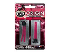 GS27 - Désodorisant Voiture en Plastique Souple Déocar Origin - Parfum Voiture 100 % Français - Sunset