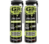 GS27 - Dry Lube Chaine et Transmission GS27 Moto - Sans Projection - Non Collant - Système Double Diffusion - 500ml (Lot de 2)