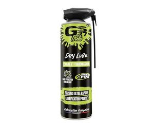 GS27 - Dry Lube Chaine et Transmission GS27 Moto - Sans Projection - Non Collant - Système Double Diffusion - 500ml