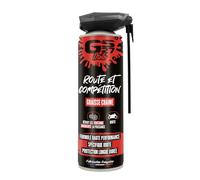 GS27 - Graisse Chaine Route et Compétition GS27 Moto - Ultra Adhérente - Système Double Diffusion - 300ml