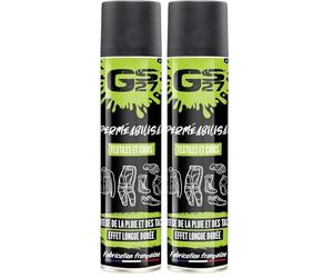 GS27 - Imperméabilisant Textiles et Cuirs GS27 Moto - Protège de la Pluie et des Tâches - Non Gras - Non Collant - 500ml (Lot de 2)