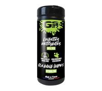 GS27 - Lingettes Ultra Nettoyantes - Moto & Vélo - Dégraisse et Fait Briller - 100% Viscose - Format XXL 19x25cm