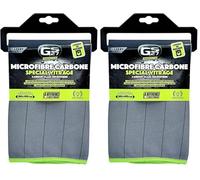 GS27 - Microfibre Carbone Spécial Vitrage - Finition sans Traces et sans Peluches - sans Risques de Rayures sur Les Surfaces Vitrées et Les Écrans Tactiles - Fibres Carbone Ultra Résistantes