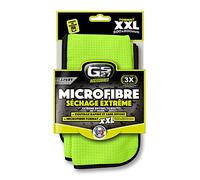 GS27 - Microfibre Séchage Extrême - Chiffon Microfibre Voiture - Taille XXL (60 cm x 80 cm), Vert