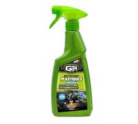 GS27 - Nettoyant Plastiques Protection+ - Nettoie et Redonne l'Aspect du Neuf à tous les types de Plastiques - Film Antistatique et Protection contre les UV - Fabriqué en France - 500 ml