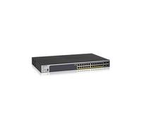 gs728tpp-200eus 28 Ports Gigabit Smart Managed Pro Commutateurs avec PoE + et 4 SFP Ports Noir