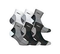 GSA OrganicPlus[+] Chaussettes en coton pour hommes, confort et maintien renforcés - Coton bio, durable et écologique - Protection renforcée talons et doigts de pied - Soquettes de sport pour hommes