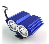 GSACLKES Bicyclettes de Montagne, Phare de Vélo 2000 Lumens Usb Rechargeable A Mené La Lumière Avant Du Vélo Super Lumineux Imperméable Lumières de Vélo Convient À Les Vélos de Route de Montagne, 4 Mo