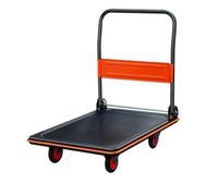 GSACLKES Chariots, Chariot de Plateforme Pliable Avec Poignées Multifonctionnel Heavyduty Utility Wagon Portable Chariot de Transport Pliable Pour Le Déplacement Et Le Stockage Faciles/Orae/47 * 73 *