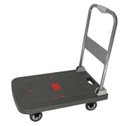 GSACLKES Chariots, Chariot de Transport À Main Pliable À Usage Lourd Avec Chariot de Plateforme de Poignées Pour Le Ménage Quotidien En Mouvement Conception Pliable Pour Stockage Ete Utilisation Facil