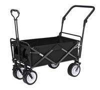 GSACLKES Chariots, Chariot D'Utilité Pliable Avec 4 Roues Chariot D'Achat Portable Pour Usage Extérieur Jardin de Plage de Pêche - Polyvalent Et Léger/C