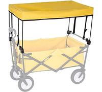 GSACLKES Chariots, Foldiwagon Shade Attachment - All-Weather Protection Awnicanopy, Accessoires de Chariot Portable - Idéal Pour Pousser La Main En Plein Air/E