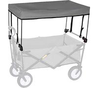 GSACLKES Chariots, Foldiwagon Shade Attachment - All-Weather Protection Awnicanopy, Accessoires de Chariot Portable - Idéal Pour Pousser La Main En Plein Air/F