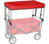 GSACLKES Chariots, Foldiwagon Shade Attachment - All-Weather Protection Awnicanopy, Accessoires de Chariot Portable - Idéal Pour Pousser La Main En Plein Air/A