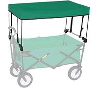 GSACLKES Chariots, Foldiwagon Shade Attachment - All-Weather Protection Awnicanopy, Accessoires de Chariot Portable - Idéal Pour Pousser La Main En Plein Air/C