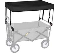 GSACLKES Chariots, Foldiwagon Shade Attachment - All-Weather Protection Awnicanopy, Accessoires de Chariot Portable - Idéal Pour Pousser La Main En Plein Air/C. B