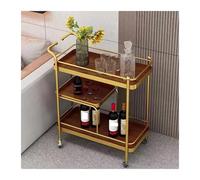 GSACLKES Chariots, Multifonctionnel Bar Chariot Restaurant Service Trolley Utility Hotel Chariot Pour Ktv & Bars - Idéal Pour Le Nettoyage Et La Livraison