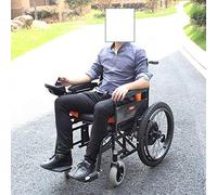 GSACLKES Fauteuils Roulants, Ouvrir/Plier En 1 Seconde Maintenant.Le Fauteuil Roulant Silla Electrica Le Plus Léger Et Le Plus Compact Du Monde (Noir Et Jaune)