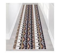 GSACLKES Tapis de Zone, Tapis de Salle de Coureur, Tapis de Plancher Antidérapant de Motif de Géométrie 3D Mince Pile Basse 0,6 Cm Bordure Coupable Lavable Pour Cuisine, Entrées, Buanderie, Tapis de L