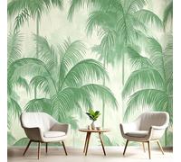 GSAEIMCT Papier Peint 3D Vert Palmiers Denses 450X300Cm Poster Geant Mural Panoramique Peinture Murale Interieur Nature Tropicale Pour Salon Chambre À Coucher D'Enfant Maison Décoration