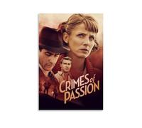 GSARUWEHRH Crimes of Passion Poster mural sur toile vintage esthétique - Peinture décorative pour salon, chambre à coucher - 40 x 60 cm - Style sans cadre